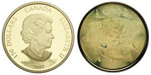 Canada, Elizabeth II, 150 Dollars 2007, ... 