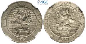 Belgium, Leopold I, 5 Centimes 1862 Mint ... 