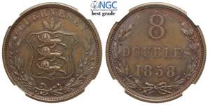 Guernsey, British Dependency, 8 Doubles ... 