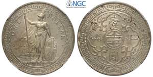 Great Britain, Edward VII, Dollar 1908-B, Ag ... 