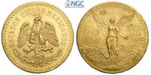 Mexico, United States, 50 Pesos 1921, ... 