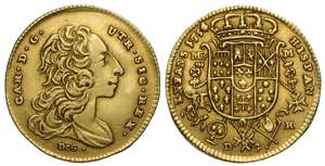 Napoli, Carlo di Borbone, 2 Ducati 1754, ... 