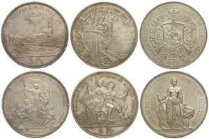 Switzerland, Confederation, Lot of 3 coins: ... 