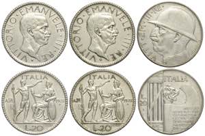 Regno dItalia, Vittorio Emanuele III, Lotto ... 