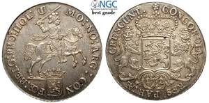 Netherlands Holland, Ducaton 1792, Ag mm 43 ... 