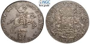 Netherlands Gelderland, Ducaton 1792, Ag mm ... 