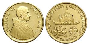 Vaticano, Paolo VI, Medaglia straordinaria ... 
