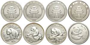 China, Peoples Republic, Lot of 4 coins of ... 