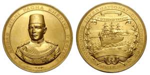 Egypt, medal for the international trade ... 