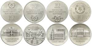 Germany DDR, 10 Silver Mark: 1985 (KM-101), ... 