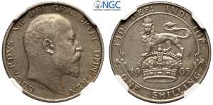 Great Britain, Edward VII, Shilling 1905, Ag ... 