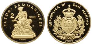 San Marino, Nuova Monetazione, Marengo da 2 ... 