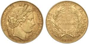 France, Modern Republic, 10 Francs 1896-A, ... 