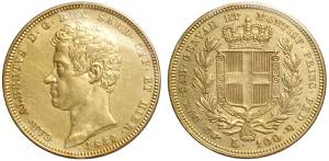 Savoia, Carlo Alberto, 100 Lire 1832 Torino, ... 