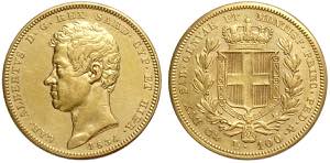 Savoia, Carlo Alberto, 100 Lire 1834 Genova, ... 