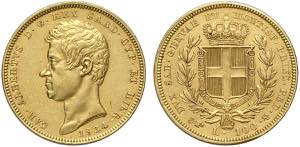 Savoia, Carlo Alberto, 100 Lire 1834 Torino, ... 