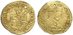 Ferrara, Ercole II dEste (1534-1559), Scudo ... 