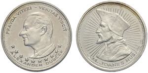 Czechoslovakia, Republic, Silver Medal ... 