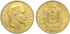 France, Napoleon III (1852-1870), 50 Francs ... 