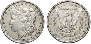 United States of America, Morgan Dollar 1894 ... 