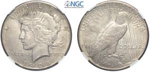 United States of America, Peace Dollar 1928 ... 