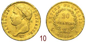 France - Napoleon Emperor - 20 Francs 1811 A ... 
