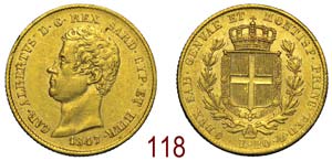 Savoia - Carlo Alberto - 20 Lire 1847 senza ... 