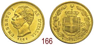 Regno dItalia - Umberto I - 20 Lire 1881 - ... 