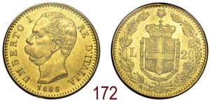 Regno dItalia - Umberto I - 20 Lire 1888 - ... 
