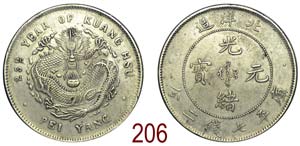 China - Chihli - Dollar 1899 - argento ... 