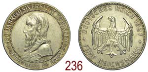 Germany - Weimar - 5 Reichsmark 1927 - rara ... 