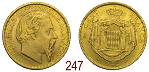 Monaco - Charles III - 100 Francs 1886 A - ... 