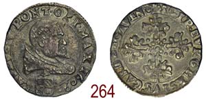  Avignone - Paolo V - mezzo Franco 1609 - RR ... 