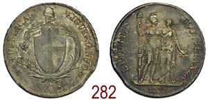 Genova - Repubblica Ligure - 8 Lire 1799 - ... 