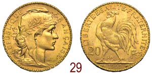 France - Third Republic - 20 Francs 1909 - ... 