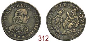 Modena - Francesco I dEste - 2 Lire 1658 - ... 
