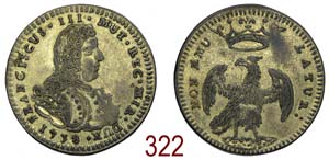 Modena - Francesco III dEste - 2 Lire 1738 ... 