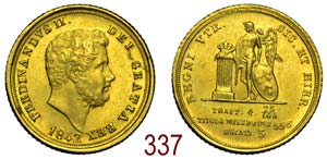 Napoli - Ferdinando II - 3 Ducati 1842 - ... 