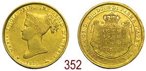 Parma - Maria Luigia - 40 Lire 1815 - oro - ... 