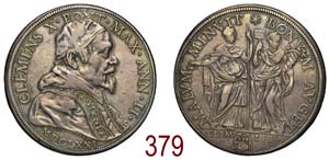 Roma - Clemente X - Piastra 1671 anno II - ... 