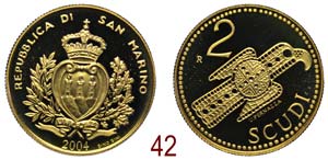 San Marino - Nuova Monetazione - 2 Scudi ... 