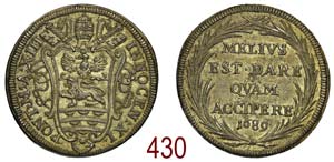 Roma - Innocenzo XI - Testone 1689 - argento ... 