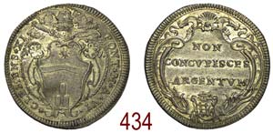 Roma - Clemente XI 1700-1721 - Giulio anno ... 