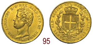 Savoia - Carlo Alberto - 20 Lire 1832 FERT ... 