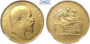 Great Britain, Edward VII (1901-1910), 5 ... 