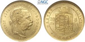 Hungary, Franz Joseph I (1848-1916), 20 ... 