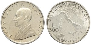 Repubblica Italiana, Monetazione in Lire ... 