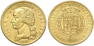 Savoia, Vittorio Emanuele I (1802-1821), 20 ... 