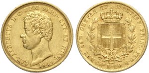 Savoia, Carlo Alberto (1831-1849), 20 Lire ... 