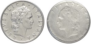 Repubblica Italiana, Monetazione in Lire ... 